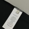 High-End Gucci Round Neck Short Sleeve T-Shirt with Front and Back High-Quality Jump Stitch Embroidery, 280g Double-Yarn Heavyweight 100% Combed Cotton, Pre-Shrunk Washed Fabric, No Deformation, Unisex Design with Official Logo Embroidery, Patch on Back, Complete Three Labels, Moisture-Proof Paper Packaging, Distinct from Market Standard Goods, Comfortable Fit with OXS Silhouette