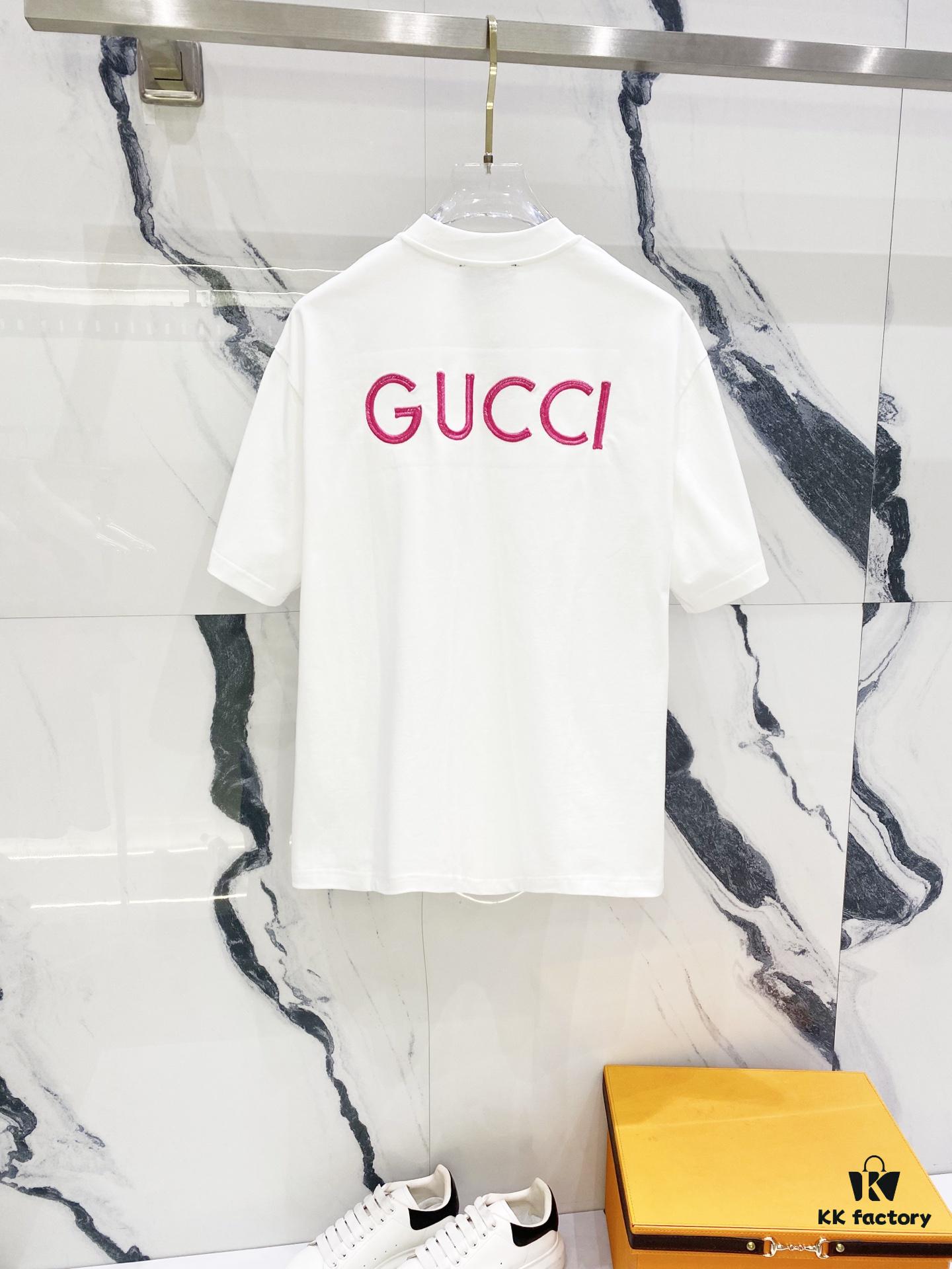 GUCCI Crew Neck Short-Sleeve T-Shirt 320g