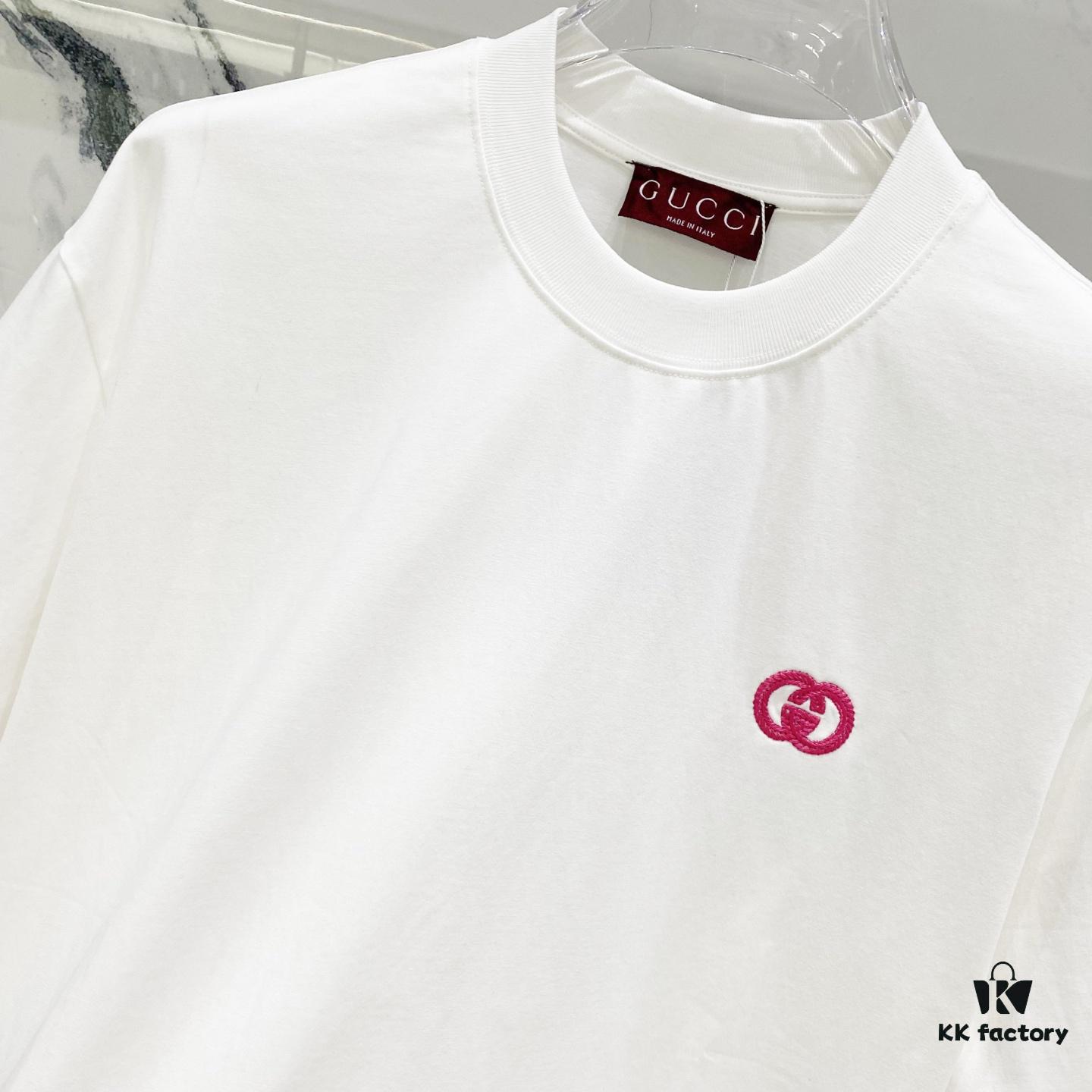 GUCCI Crew Neck Short-Sleeve T-Shirt 320g