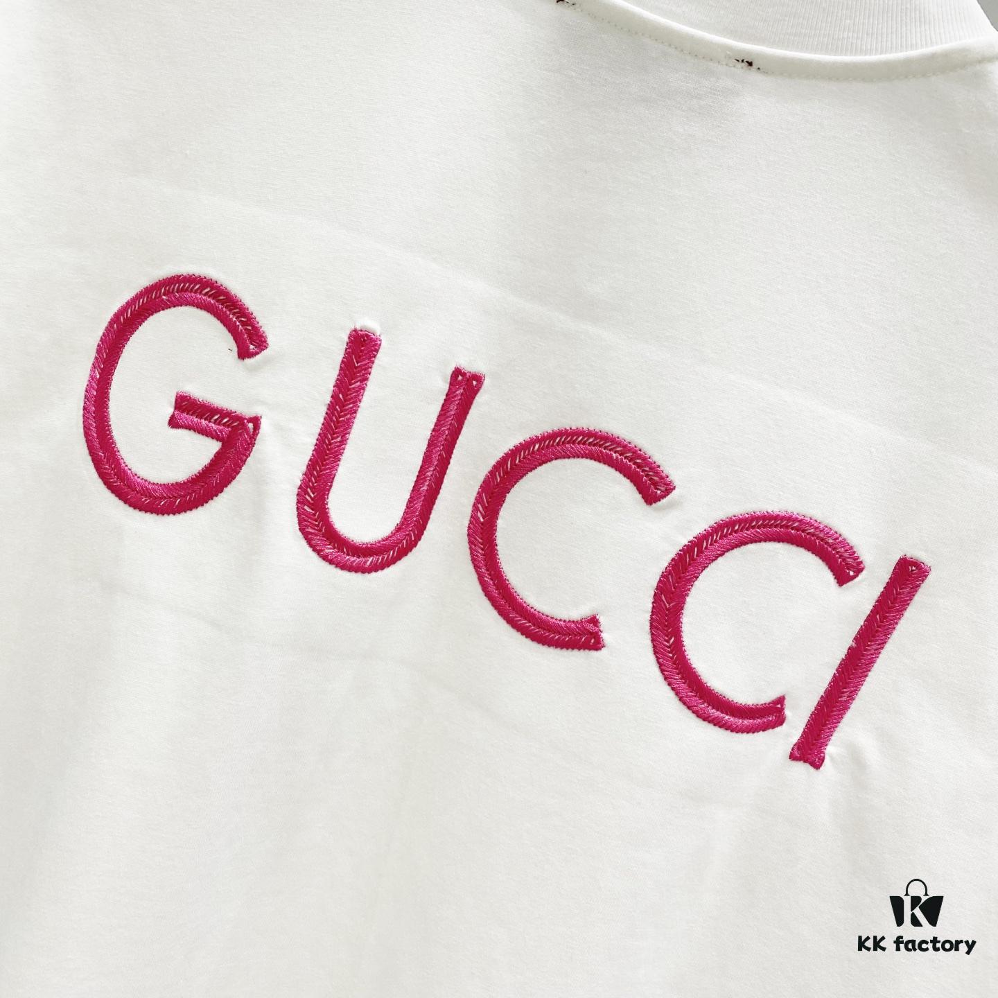 GUCCI Crew Neck Short-Sleeve T-Shirt 320g