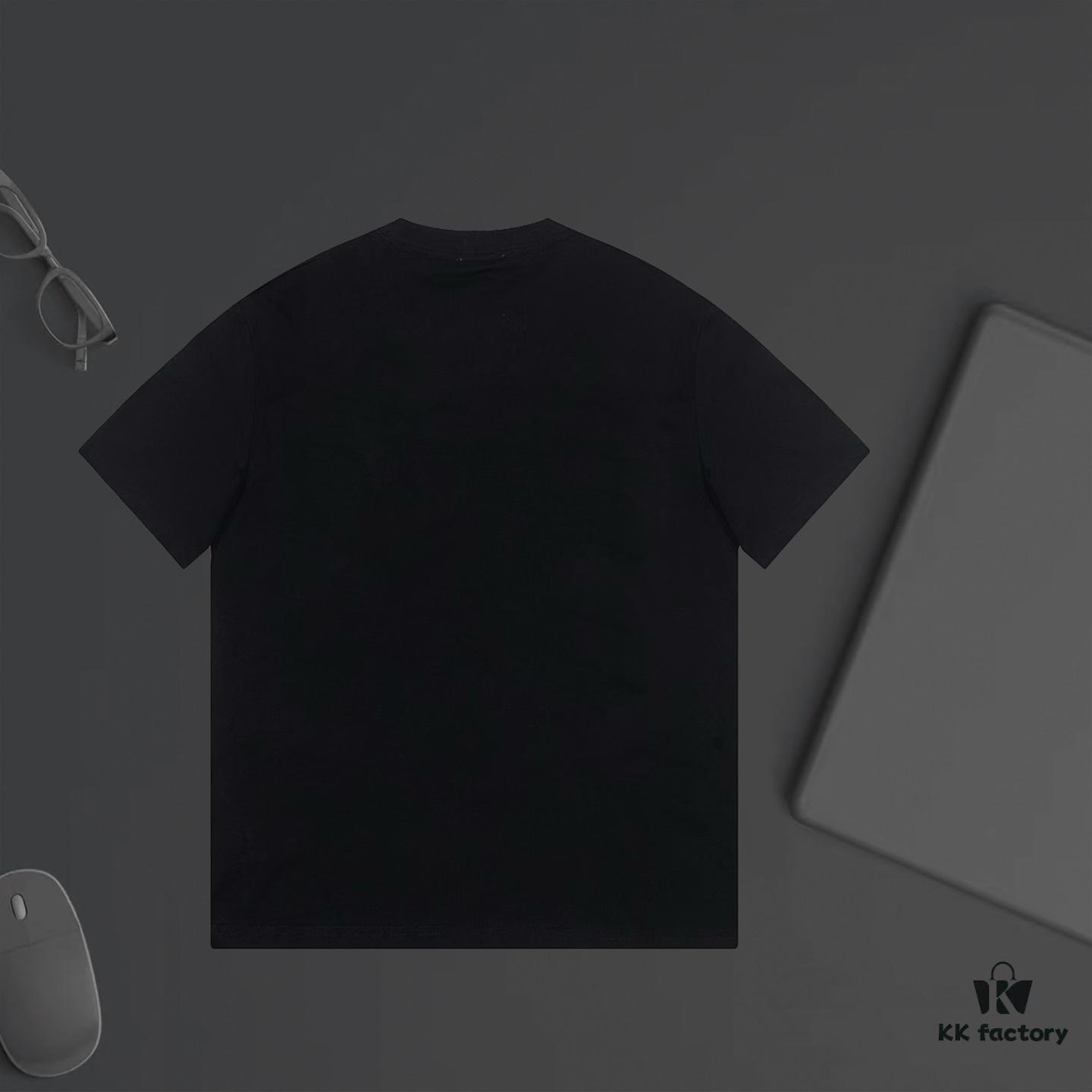 GUCCI New Arrival Letter Two-Tone Double G Print T-Shirt