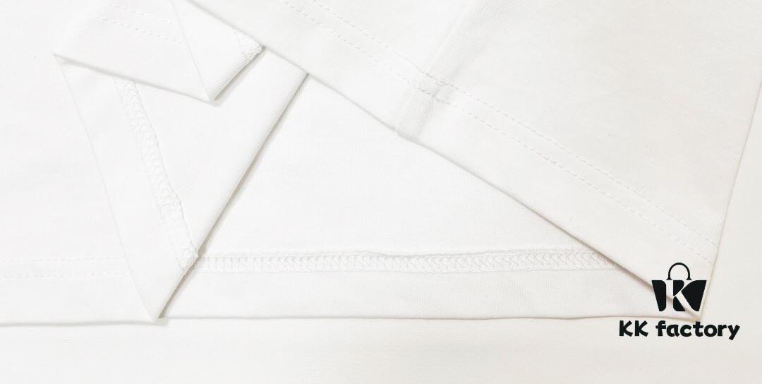 GUCCI New Arrival Letter Color-Block Print T-Shirt