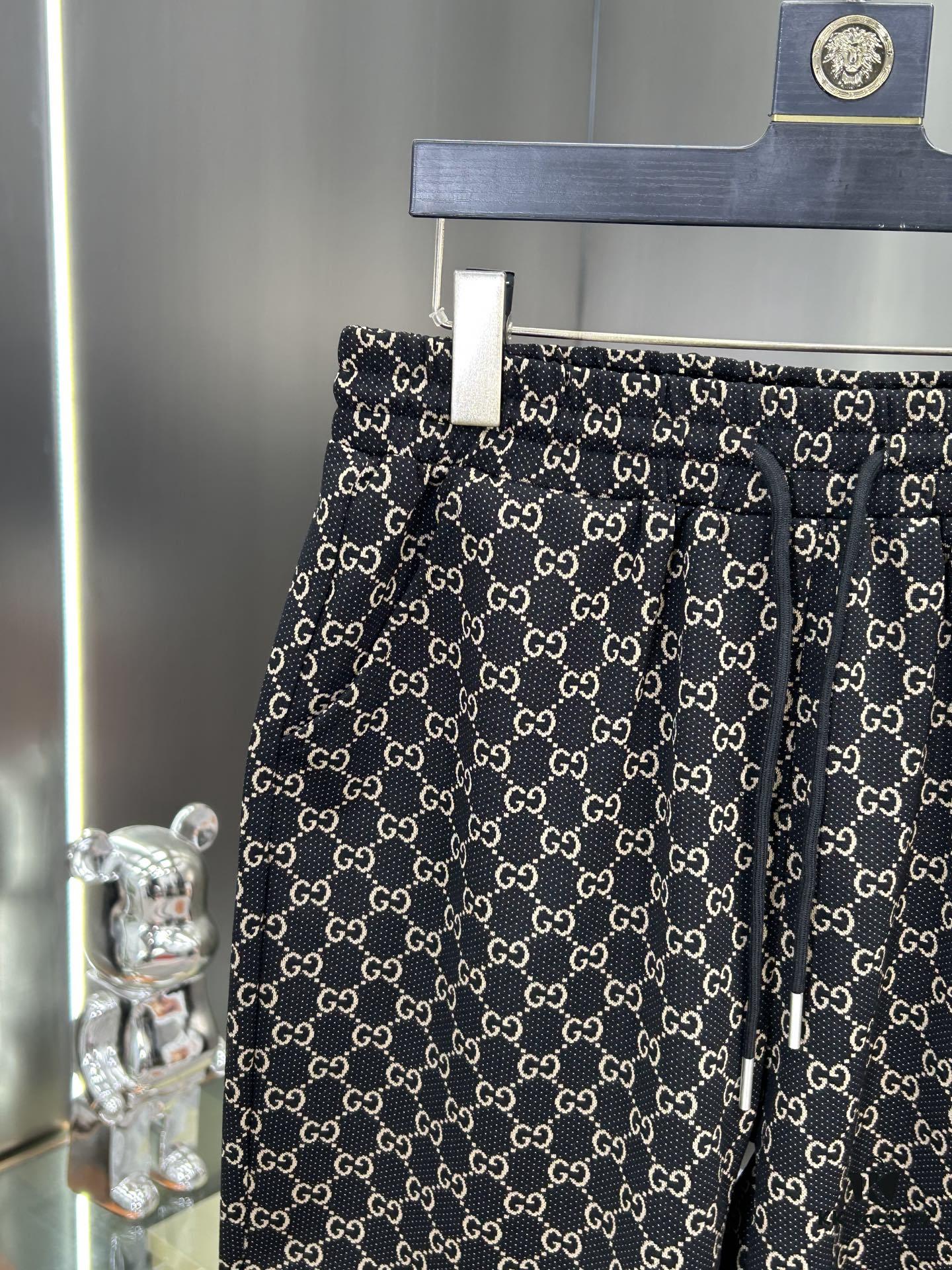 GUCCI 2025 Spring/Summer New Arrival Jacquard Knit Shorts