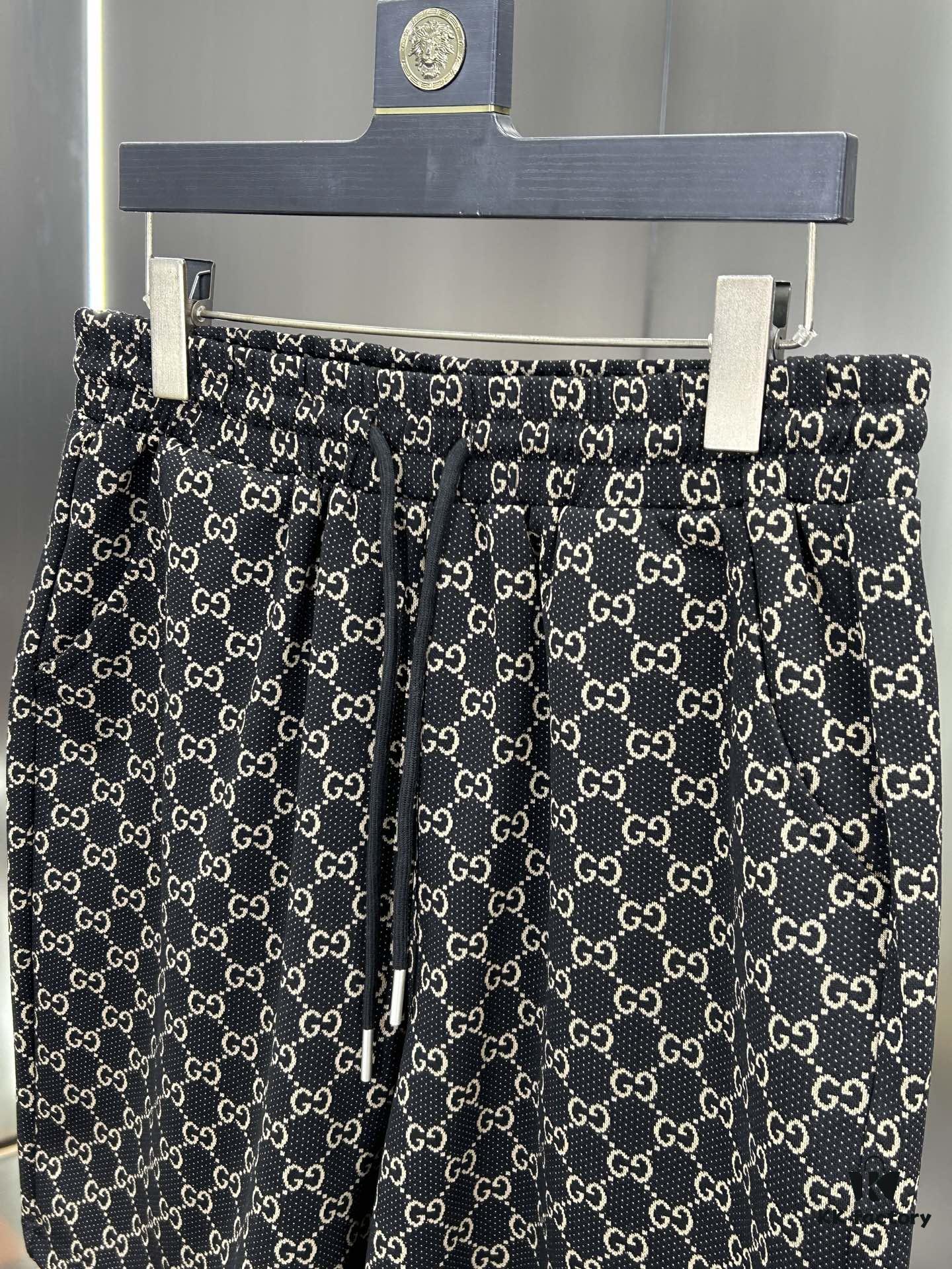 GUCCI 2025 Spring/Summer New Arrival Jacquard Knit Shorts