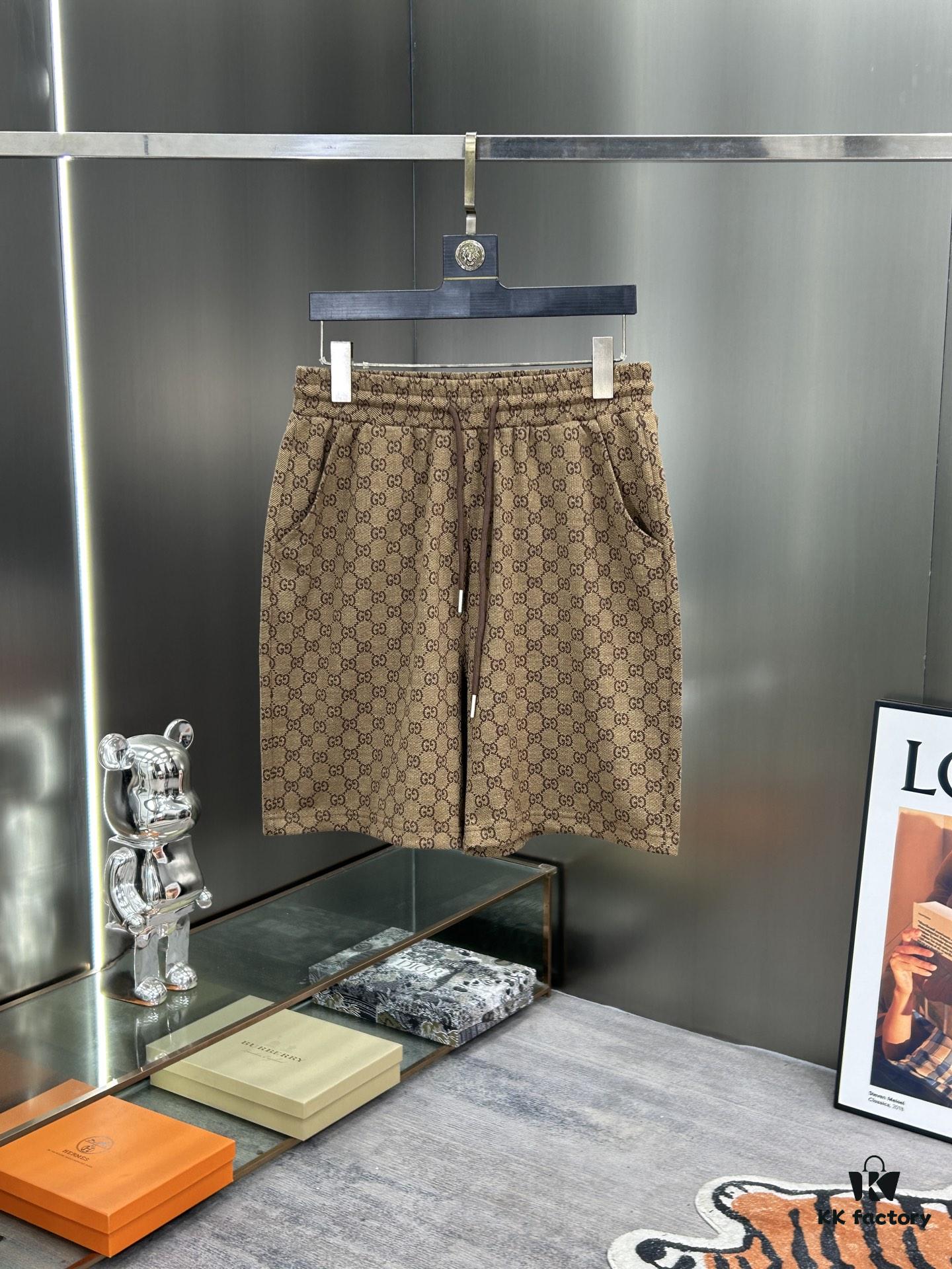 GUCCI 2025 Spring/Summer New Arrival Jacquard Knit Shorts