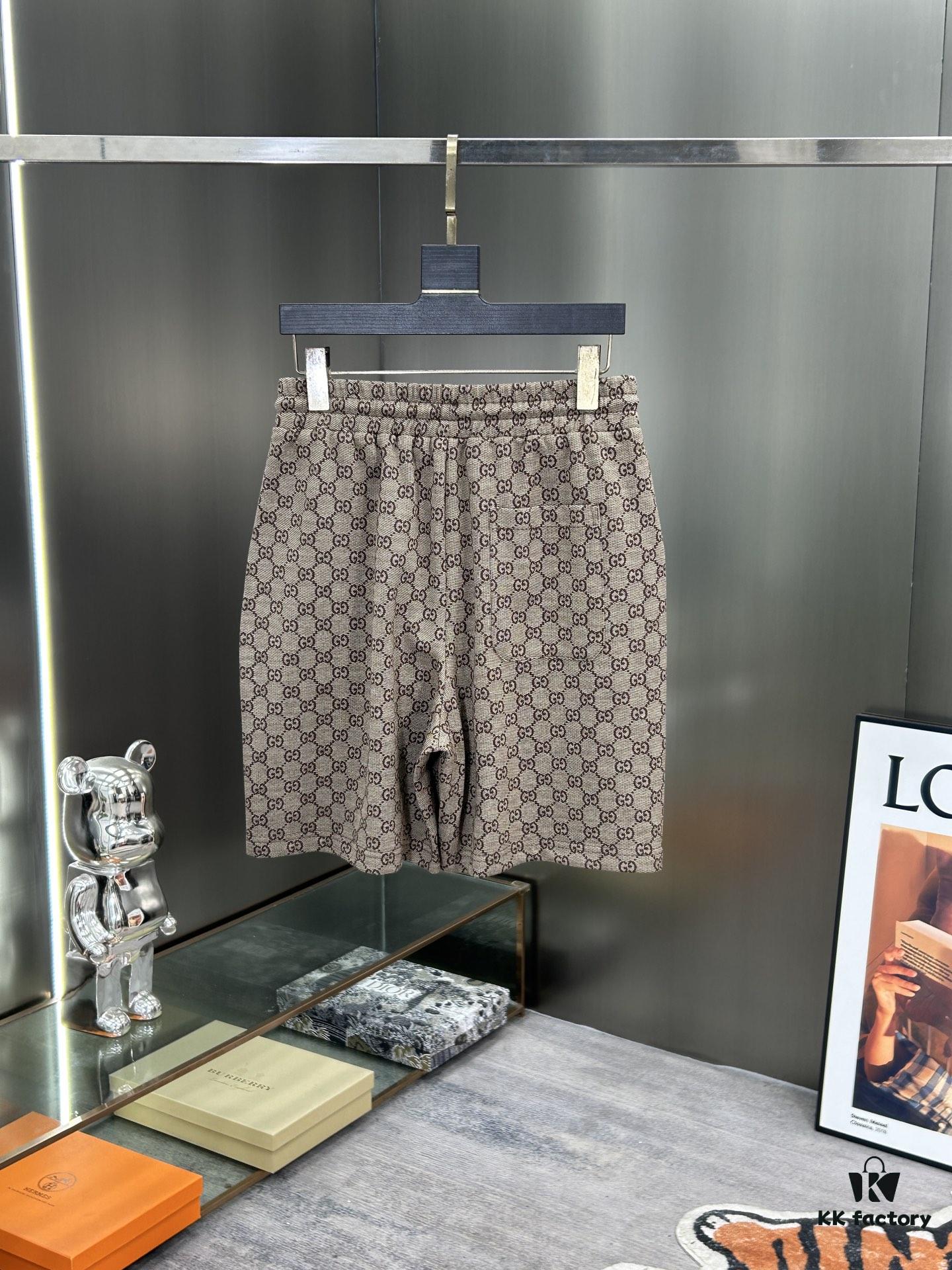 GUCCI 2025 Spring/Summer New Arrival Jacquard Knit Shorts