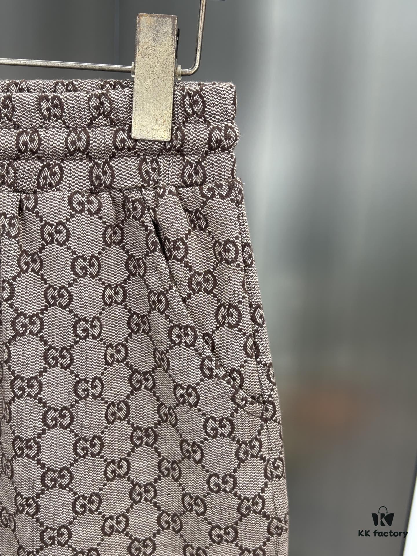 GUCCI 2025 Spring/Summer New Arrival Jacquard Knit Shorts