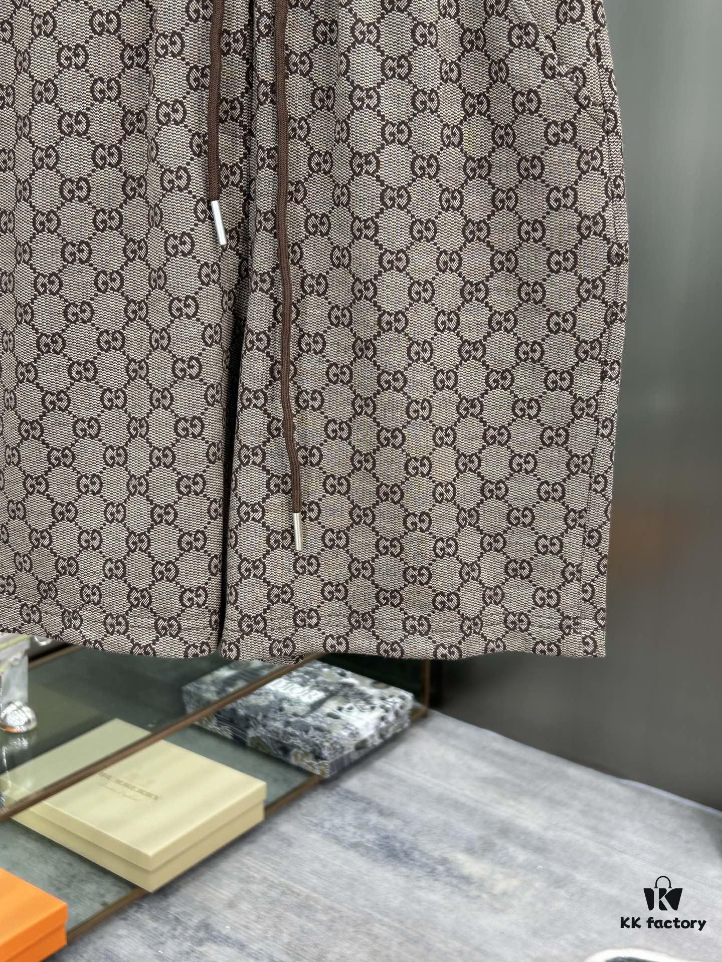 GUCCI 2025 Spring/Summer New Arrival Jacquard Knit Shorts