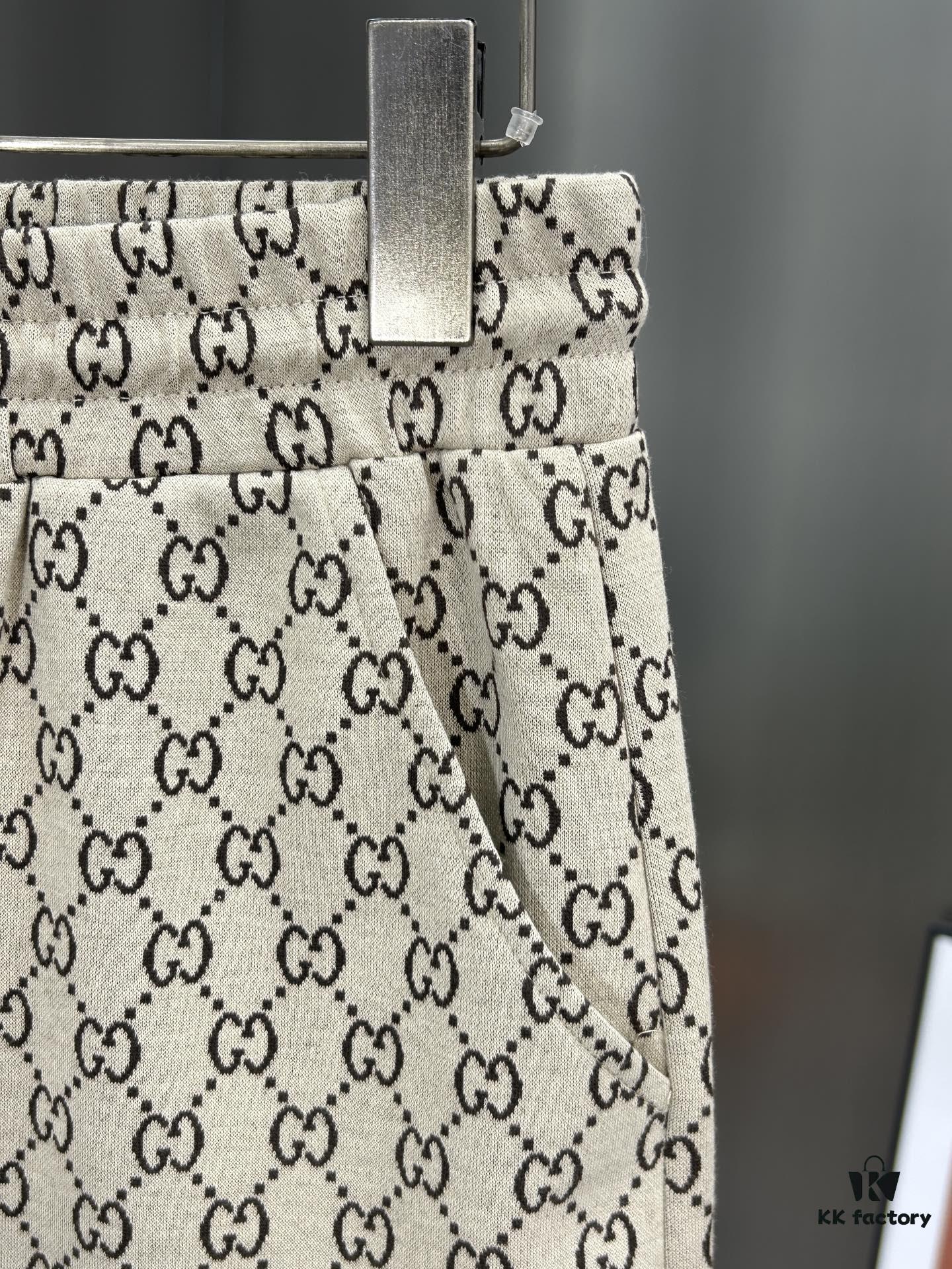 GUCCI 2025 Spring/Summer New Arrival Jacquard Knit Shorts