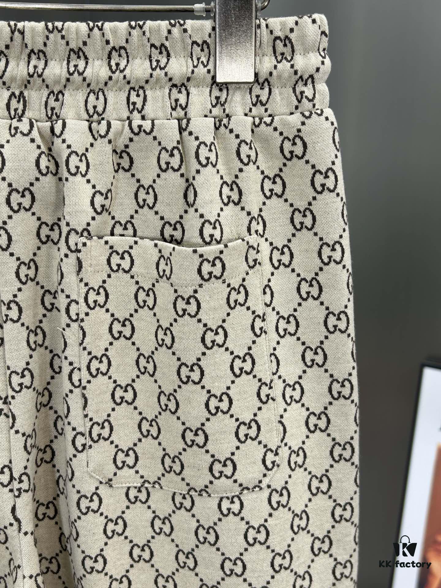 GUCCI 2025 Spring/Summer New Arrival Jacquard Knit Shorts