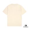 2025 Summer New Arrival Gucci Classic Double G Logo Print 300g Combed Cotton Round Neck Short Sleeve T-Shirt Unisex