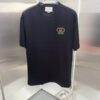 Gucci Embroidered Short Sleeve T-Shirt (Top Quality Version, Different from Common Stock)
