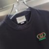 Gucci Embroidered Short Sleeve T-Shirt (Top Quality Version, Different from Common Stock)