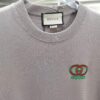 Gucci Embroidered Short Sleeve T-Shirt (Top Quality Version, Different from Standard)