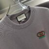 Gucci Embroidered Short Sleeve T-Shirt (Top Quality Version, Different from Standard)