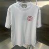 Gucci Embroidered Short Sleeve T-Shirt (Top Quality Version, Different from Standard Stock)