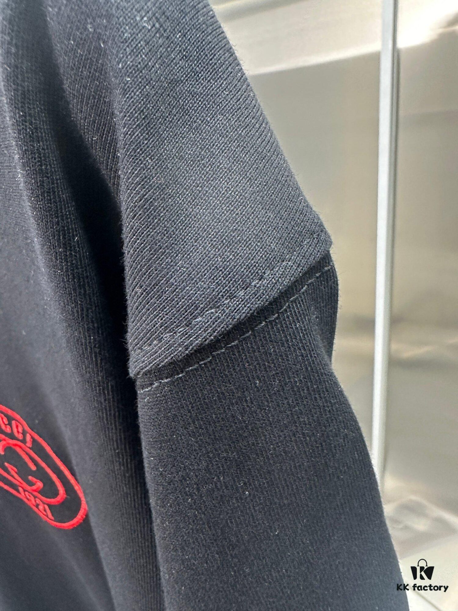 Gucci Embroidered Short Sleeve T-Shirt (Top Quality Version, Different from Standard Stock)