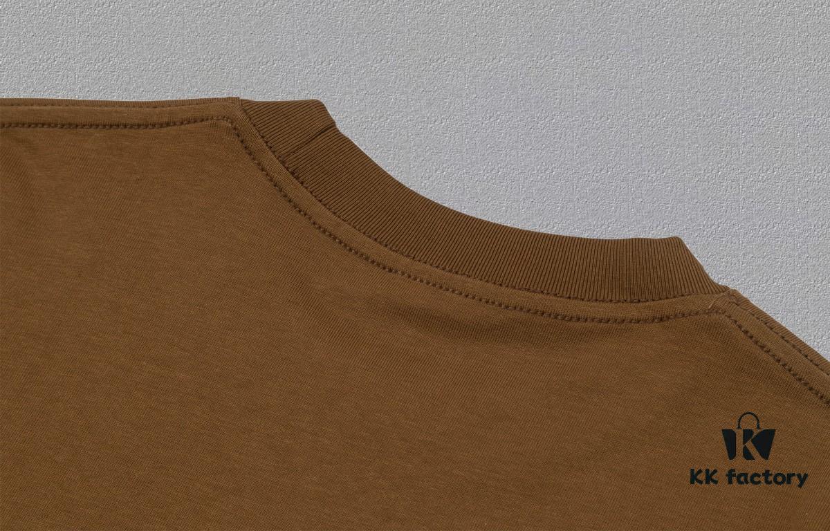 LOE Loewe 25SS Master-Designed Brand New Printed Round-Neck Short-Sleeve T-Shirt, Spring and Summer Latest Collection, OS Oversized Fit, 300g Full Cotton, Stylish and Unique, Extremely Versatile and Attractive, Suitable for Both Men and Women, Must-Have Item, Complete with Hang Tag, Label, and Wash Label