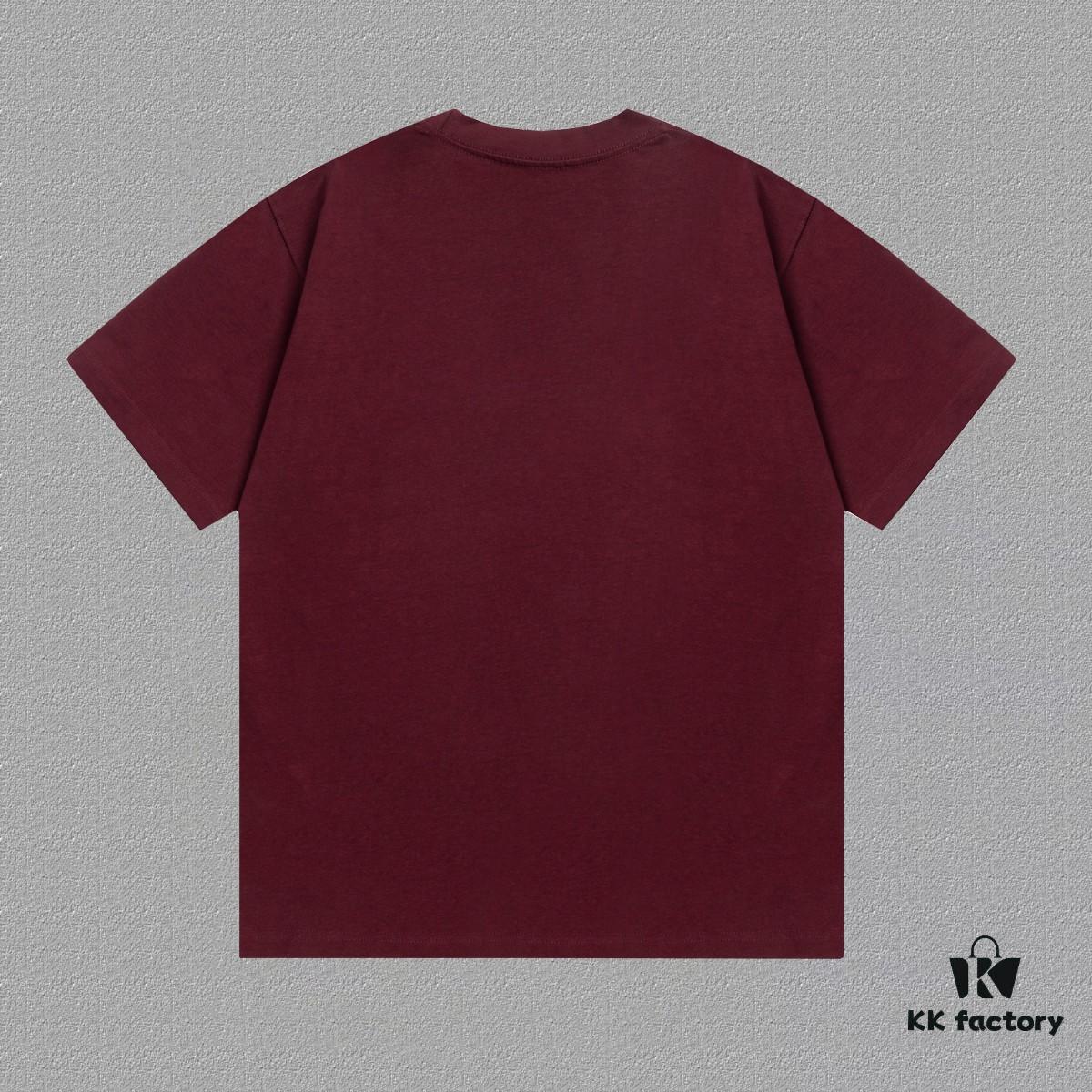 LOE Loewe 25SS Master-Designed Brand New Printed Round-Neck Short-Sleeve T-Shirt, Spring and Summer Latest Collection, OS Drop-Shoulder Fit, 300g Full Cotton, Stylish and Unique, Extremely Versatile and Attractive, Suitable for Both Men and Women, Must-Have Item, Complete with Hang Tag, Neck Label, and Wash Label