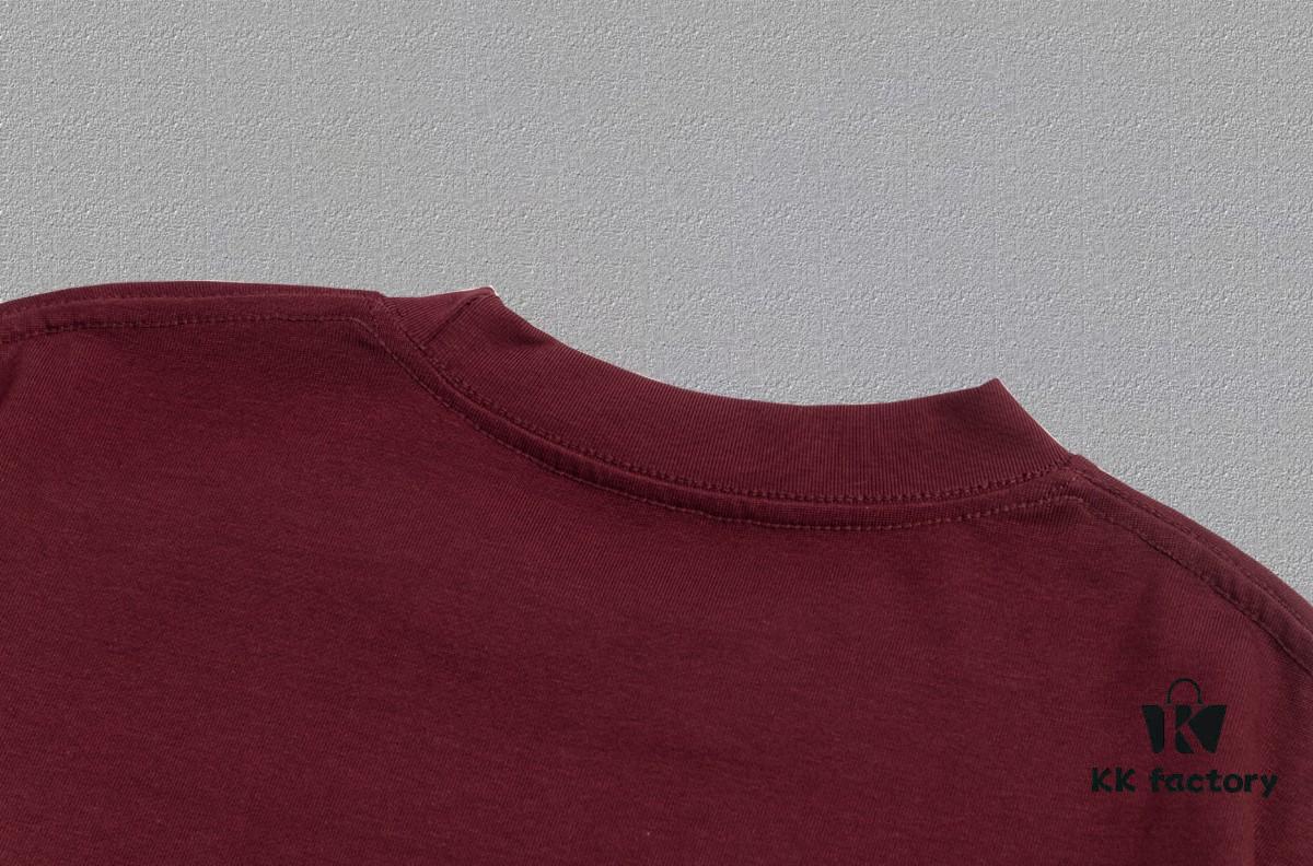 LOE Loewe 25SS Master-Designed Brand New Printed Round-Neck Short-Sleeve T-Shirt, Spring and Summer Latest Collection, OS Drop-Shoulder Fit, 300g Full Cotton, Stylish and Unique, Extremely Versatile and Attractive, Suitable for Both Men and Women, Must-Have Item, Complete with Hang Tag, Neck Label, and Wash Label