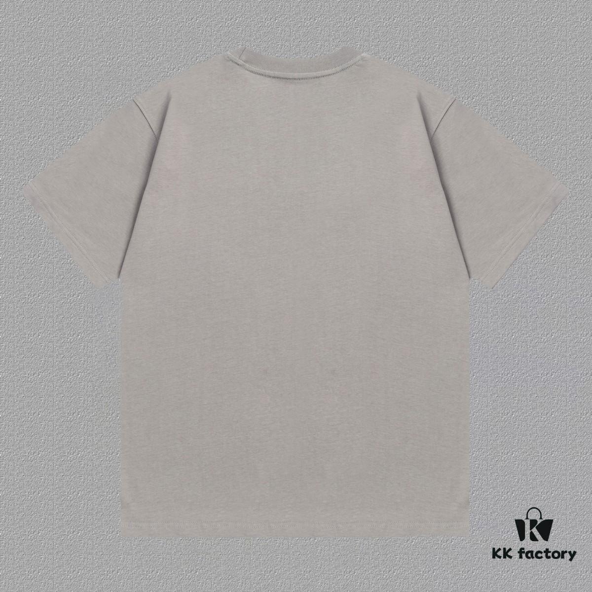 LOE Loewe 25SS Master-Designed Brand New Printed Round-Neck Short-Sleeve T-Shirt