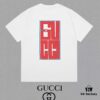 GUCCI Gucci 25SS Master-Designed New Arrival Printed Round-Neck Short-Sleeve T-Shirt 300g