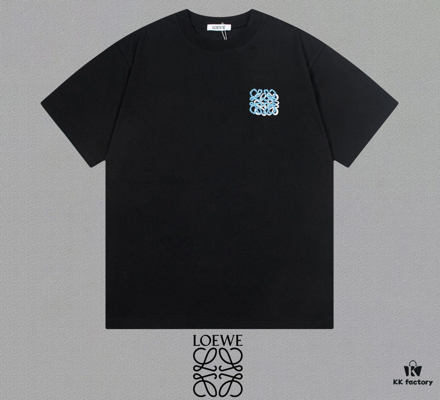 Gucci Embroidered Short Sleeve T-Shirt (Top Quality Version, Different from Standard Stock)