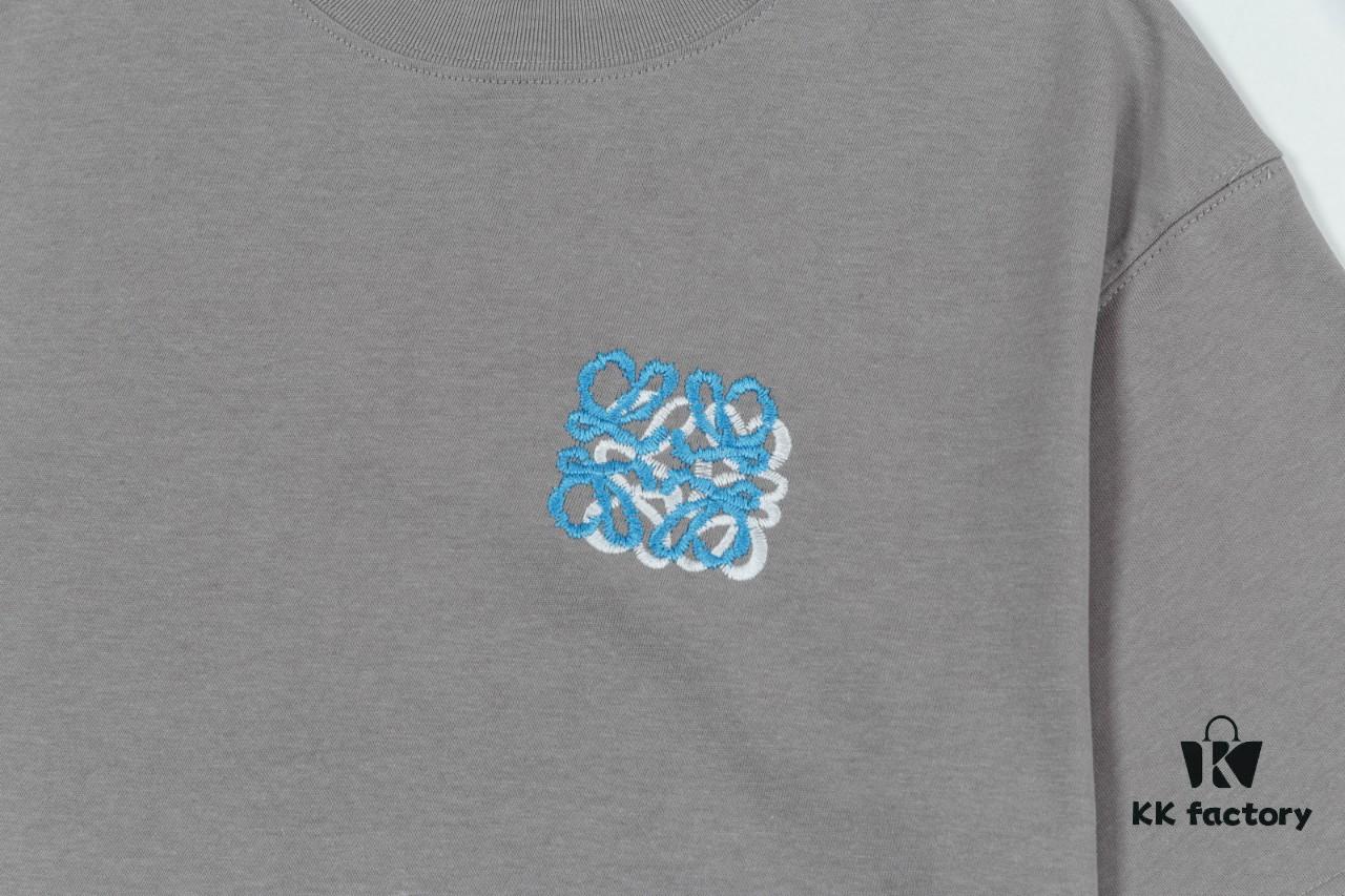 Gucci Embroidered Short Sleeve T-Shirt (Top Quality Version, Different from Standard Stock)