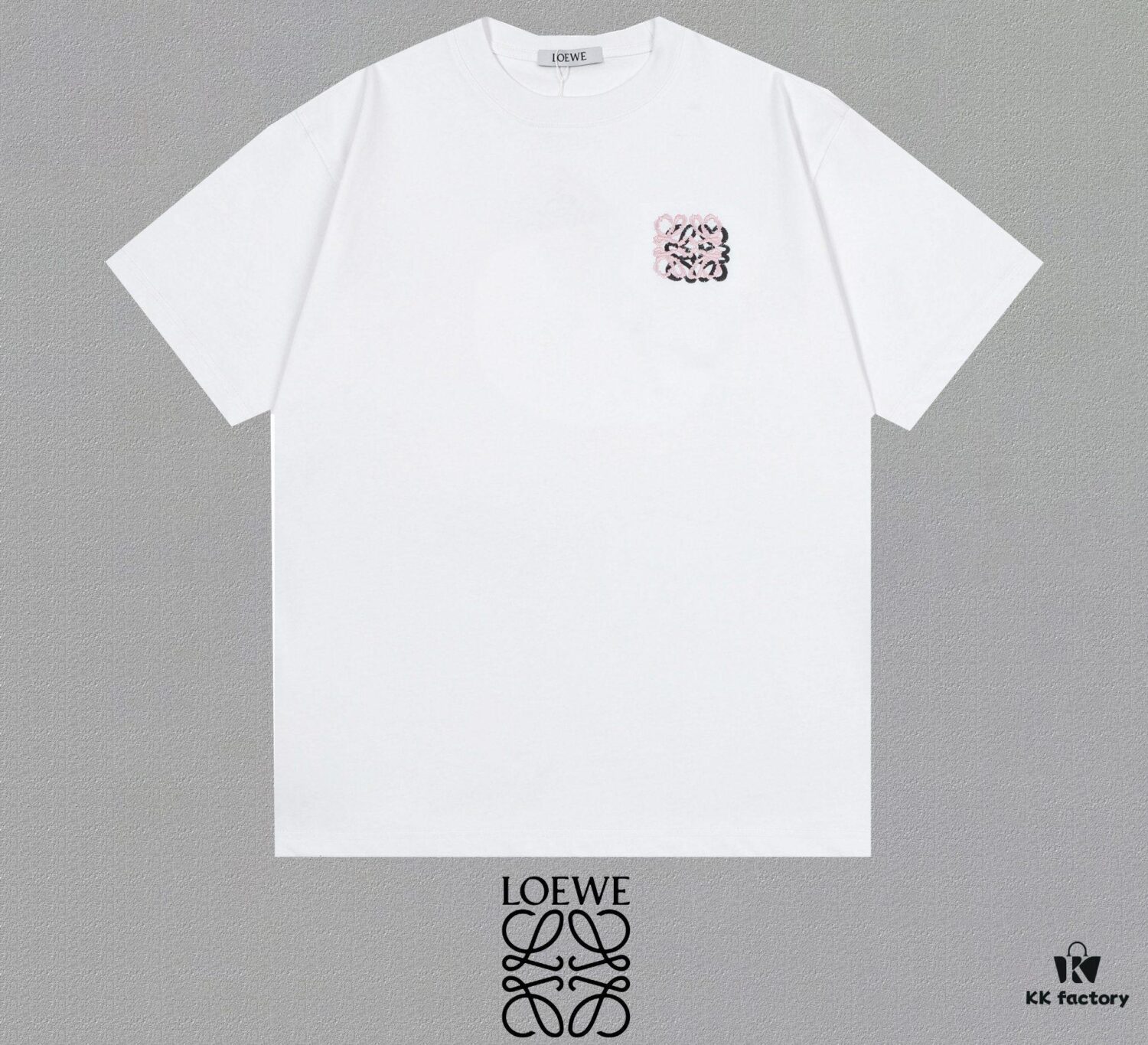 Gucci Embroidered Short Sleeve T-Shirt (Top Quality Version, Different from Standard Stock)