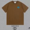 Gucci Embroidered Short Sleeve T-Shirt (Top Quality Version, Different from Standard Stock)