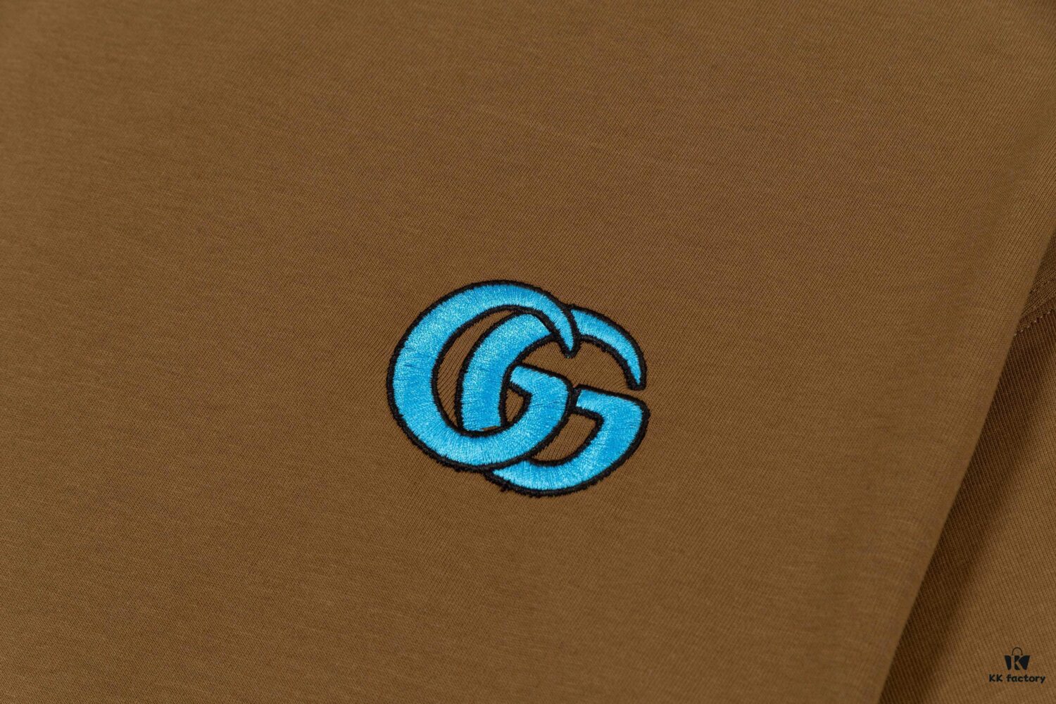 Gucci Embroidered Short Sleeve T-Shirt (Top Quality Version, Different from Standard Stock)