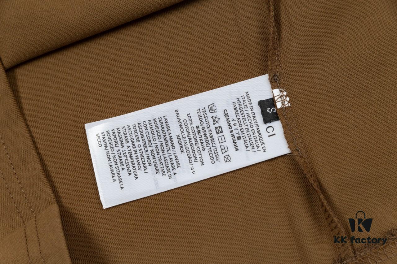 Gucci Embroidered Short Sleeve T-Shirt (Top Quality Version, Different from Standard Stock)