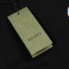 Gucci Embroidered Short Sleeve T-Shirt (Top Quality Version, Different from Standard Stock) Unisex 100% Cotton Heavyweight Dual-Yarn Tee