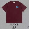 Gucci Embroidered Short Sleeve T-Shirt (Top Quality Version, Different from Standard Stock)