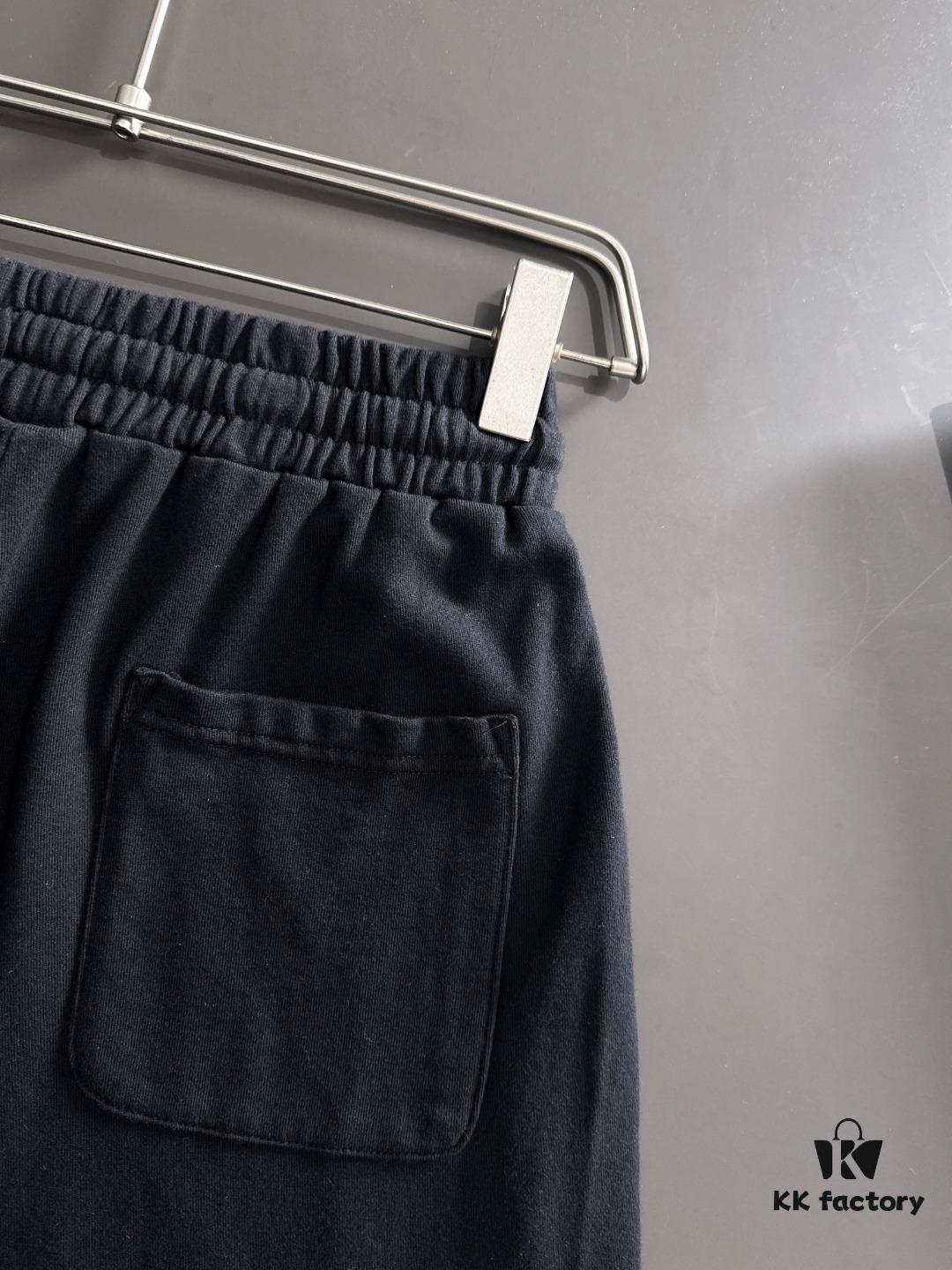 GUCCI 2025 Spring/Summer New Arrival Elastic Waist Casual Solid Loose Shorts