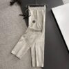GUCCI 2025 Spring/Summer New Arrival Elastic Waist Casual Pants, Lightweight Custom Counter Fabric, Breathable and Highly Comfortable, Exquisitely Designed with Brand Identity, Premium Quality, Soft and Smooth Texture, Featuring a Relaxed Cut with Excellent Fit