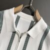 High-Quality GUCCI 2025 Spring/Summer New Men's Lapel Short-Sleeve T-Shirt