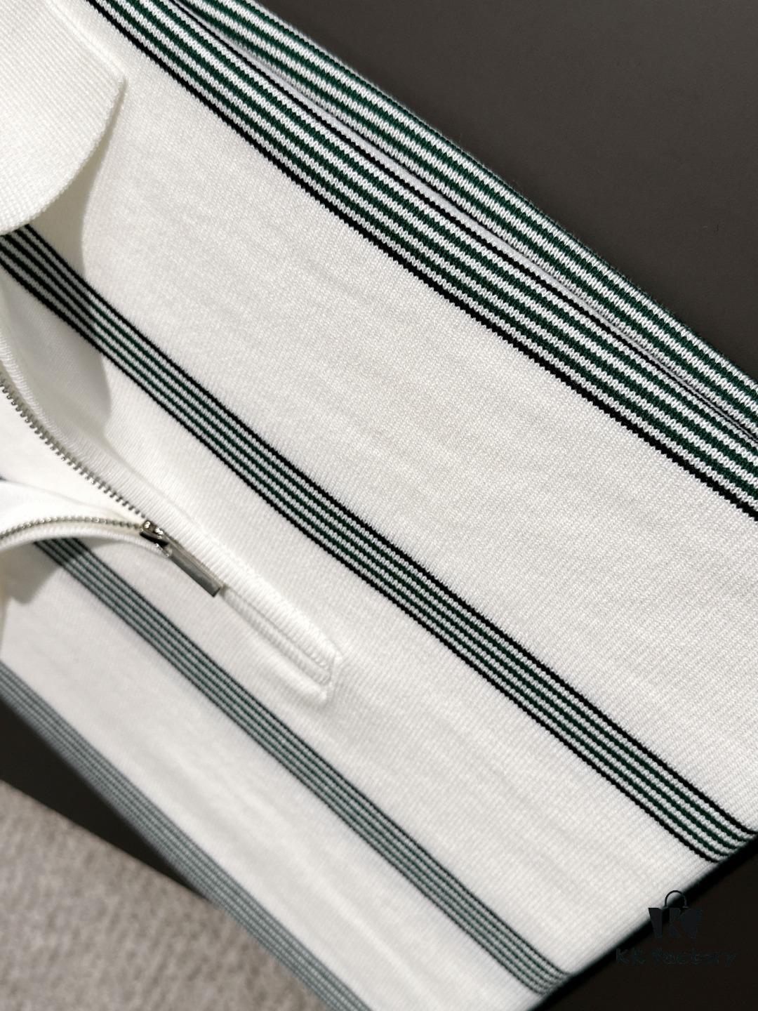 High-Quality GUCCI 2025 Spring/Summer New Men's Lapel Short-Sleeve T-Shirt