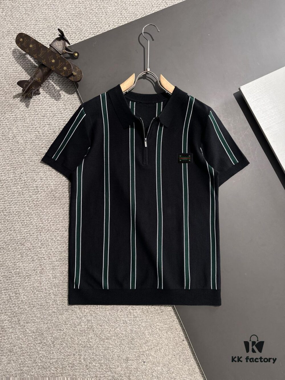 High-Quality GUCCI 2025 Spring/Summer New Men's Collared Short-Sleeve T-Shirt