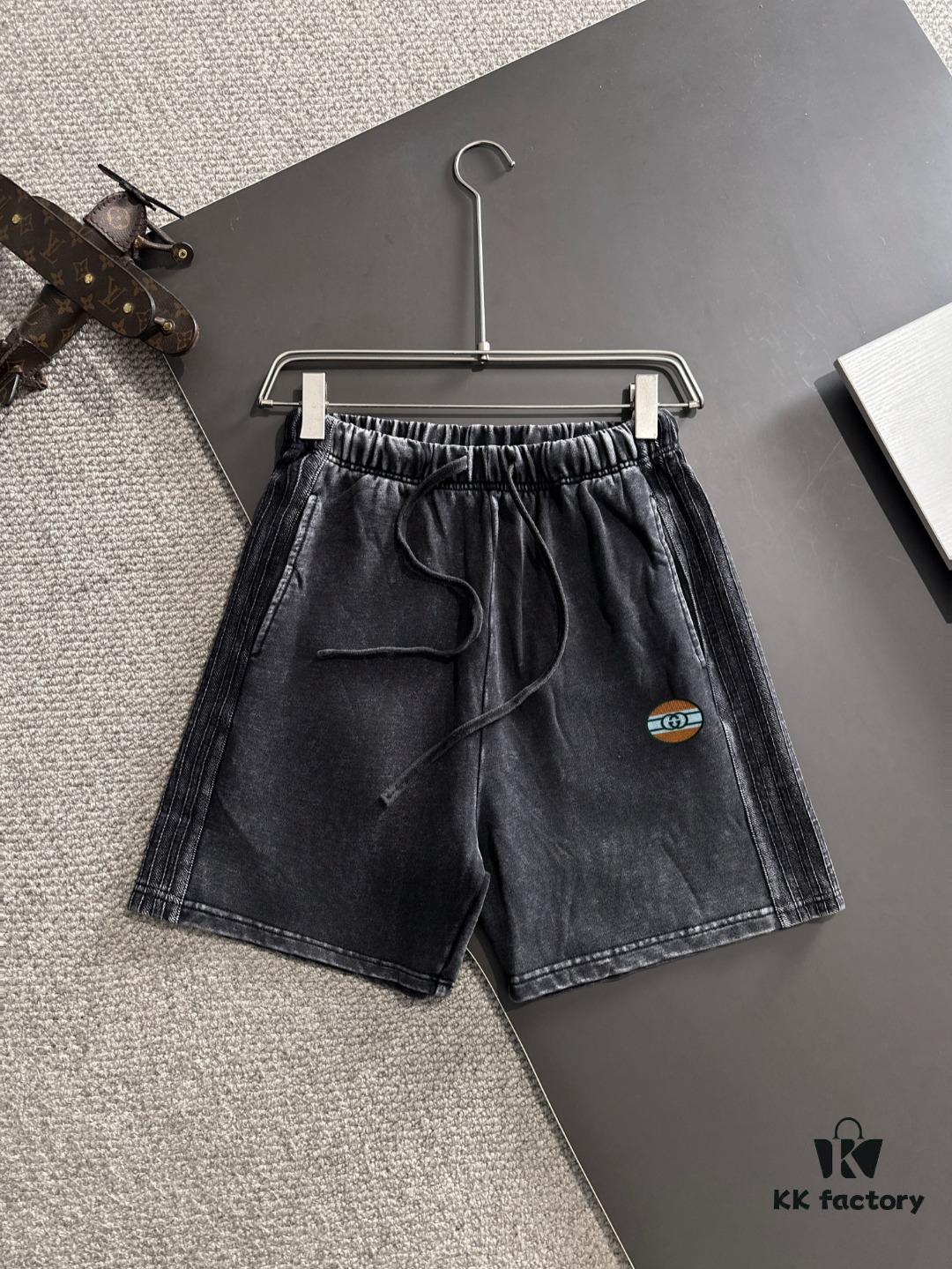 GUCCI 2025 Spring/Summer New Arrival Elastic Waist Casual Plain Loose Shorts