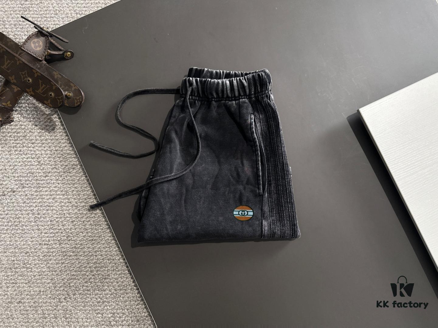 GUCCI 2025 Spring/Summer New Arrival Elastic Waist Casual Plain Loose Shorts