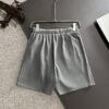 GUCCI 2025 Spring/Summer New Arrival Elastic Waist Casual Solid Loose Shorts