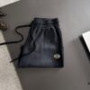 GUCCI 2025 Spring/Summer New Arrival Elastic Waist Casual Solid Loose Shorts