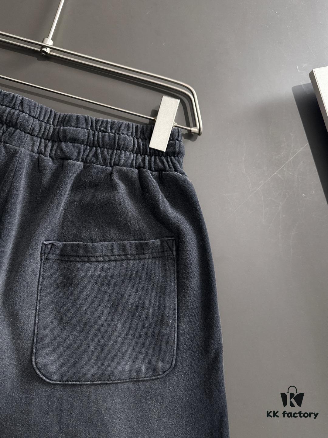 GUCCI 2025 Spring/Summer New Arrival Elastic Waist Casual Solid Loose Shorts