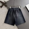 GUCCI 2025 Spring/Summer New Arrival Elastic Waist Casual Solid Loose Shorts