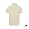 Gucci 24SS Polo Short Sleeve with Striped Collar and Embroidered Double G