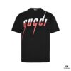 Gucci 19SS Lightning Logo Print Short-Sleeve T-Shirt
