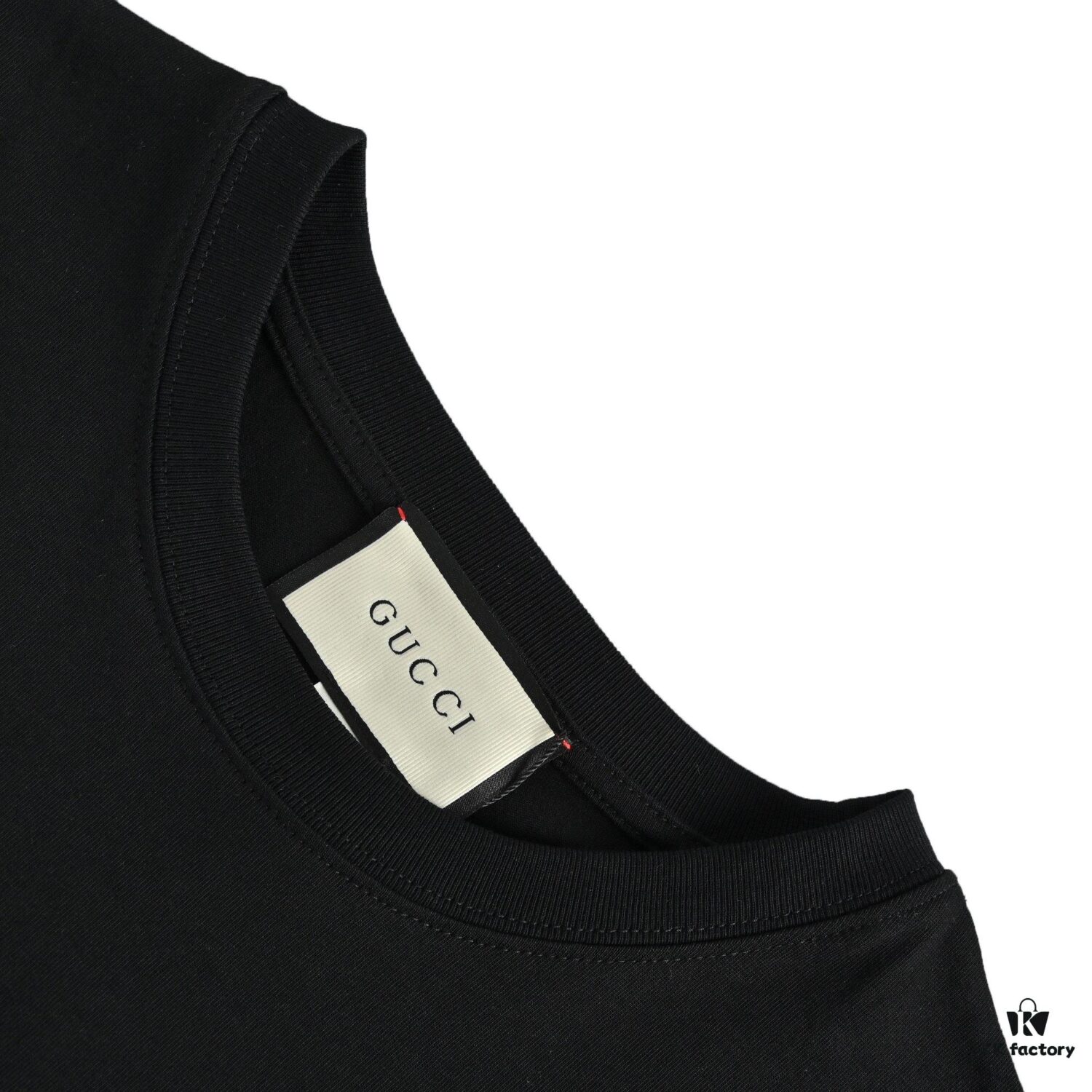 Gucci 19SS Lightning Logo Print Short-Sleeve T-Shirt