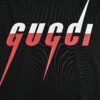 Gucci 19SS Lightning Logo Print Short-Sleeve T-Shirt