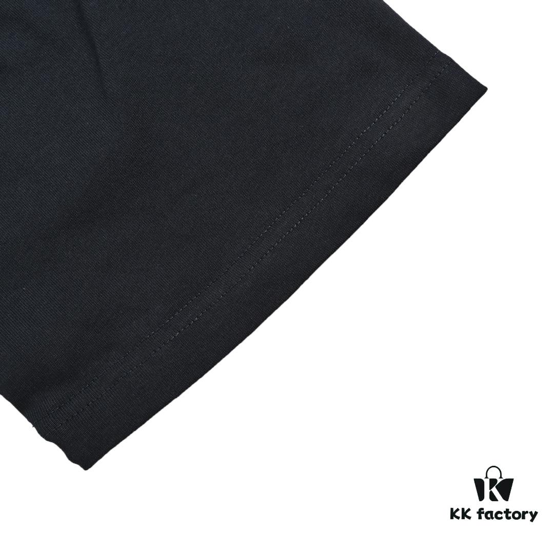 Gucci 22SS Braided Logo Letter Print Short-Sleeve T-Shirt